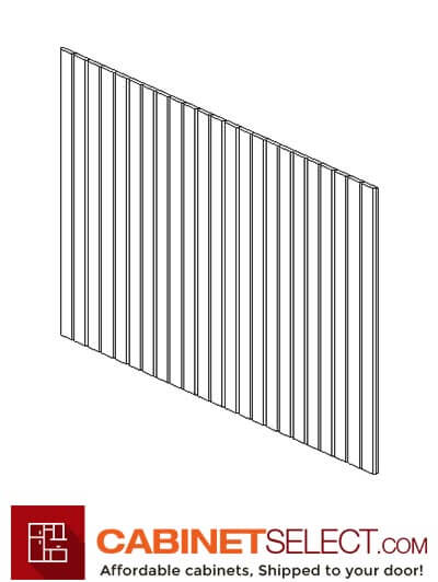 PR-BP48341214: Petit Brown Shaker 48×34″ Beadboard Panel
