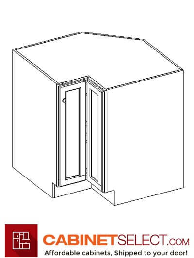 AG-LS3309: Greystone Shaker 33″ Lazy Susan Base Cabinet