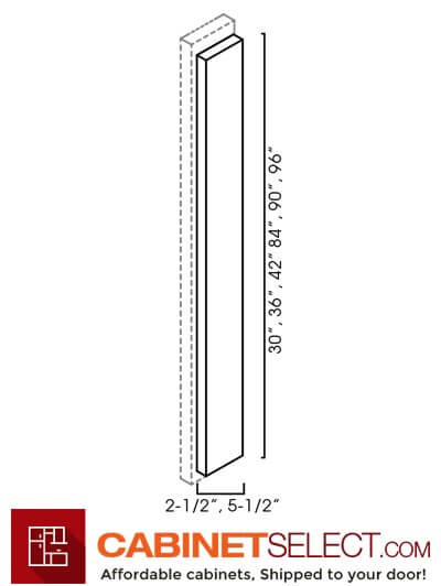 AW-OLF642: Ice White Shaker 6×42″ Overlay Filler