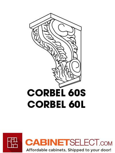 AG-CORBEL60S: Greystone Shaker 60 small Corbel