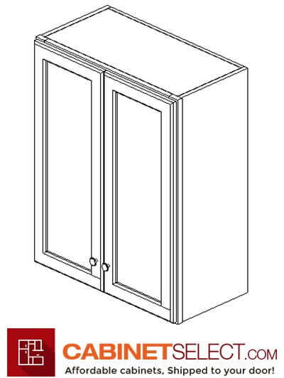 TQ-W2436B: Townplace Crema 24″ Double Door Wall Cabinet