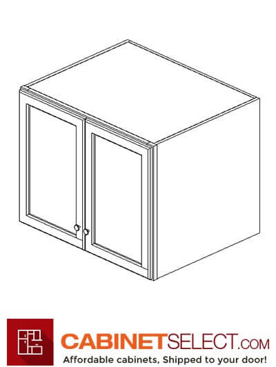 TQ-W302424B: Townplace Crema 30″ Refrigerator Wall Cabinet 24″ deep