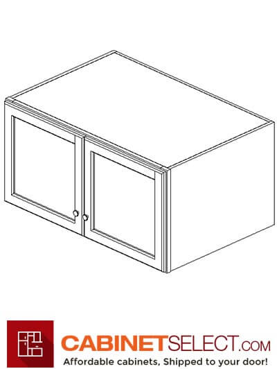 TQ-W361524B: Townplace Crema 36″ Refrigerator Wall Cabinet 24″ deep