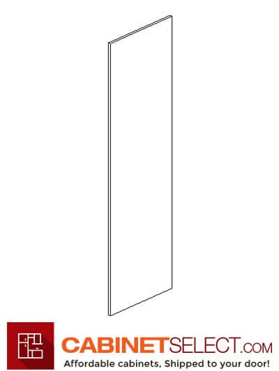 AN-REP2496-.75″: Nova Light Grey Shaker 24″ Deep Refrigerator End Panel