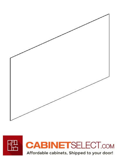 AN-FBP489614: Nova Light Grey Shaker 48×96″ Plywood Panel