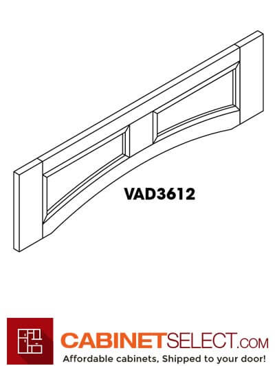 SL-VAD3612: Signature Pearl 36″ Arched Valance