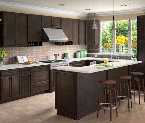 K-Espresso Kitchen Cabinets