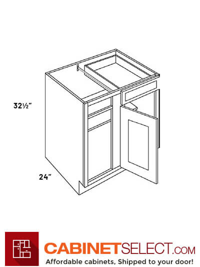 L05-BLB36/39-HA: Luxor Harvest 36″ Blind Corner Base Cabinet ADA