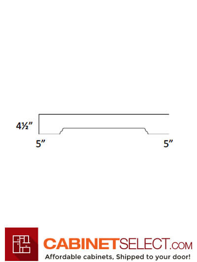 L10-VAL1-60: Luxor White 60″ Crown Valances