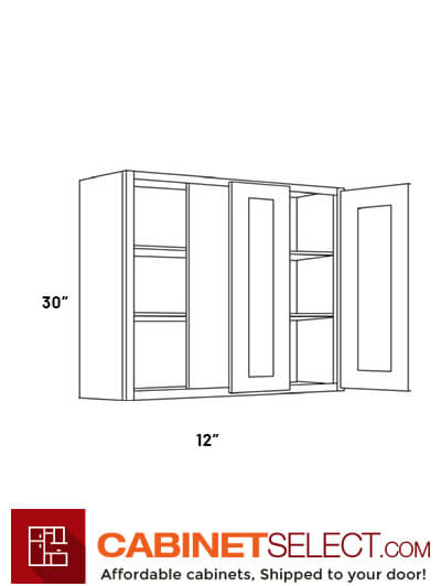 L06-BLW27/3030: Luxor Cinnamon 27″ Blind Corner Wall Cabinet