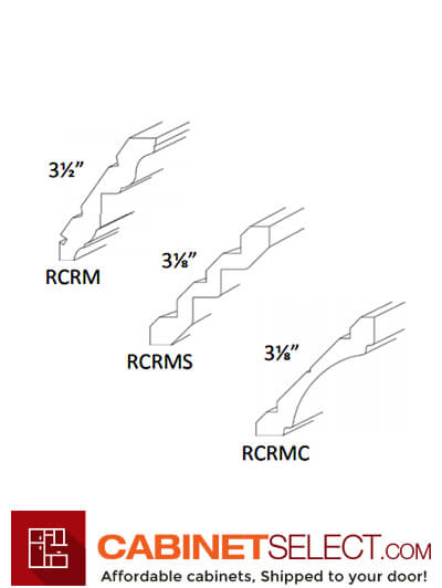 L06-RCRMS: Luxor Cinnamon 3 1/8″ Crown Molding
