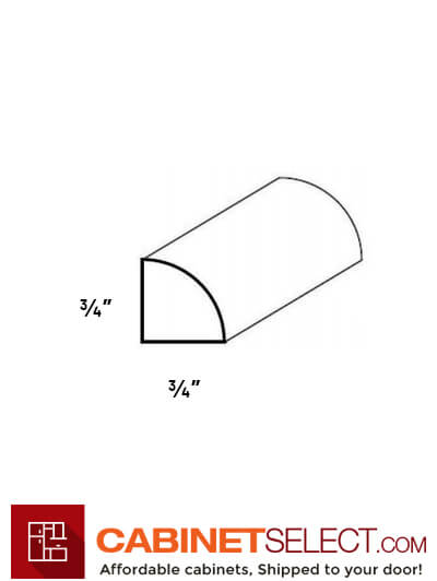 L02-SHM: Luxor Smokey Grey Shoe Molding