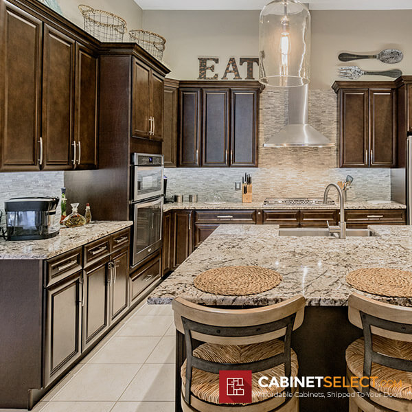 K Espresso | Espresso Kitchen Cabinets | CabinetSelect.com