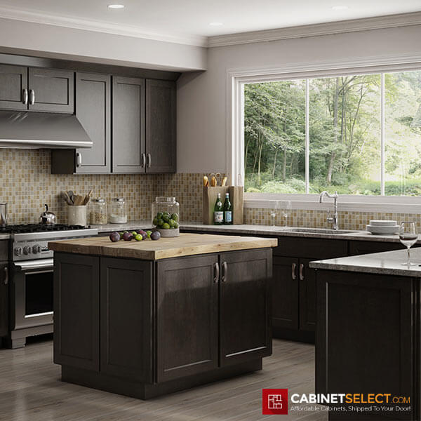 Luxor Smoky Grey Kitchen Cabinets | Grey Kitchen Cabinets