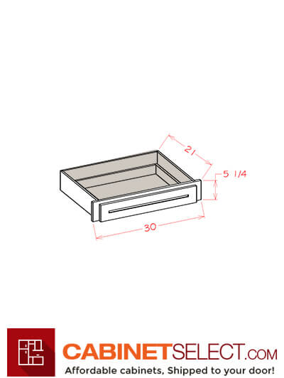 TD-DKD30: Torrance Dove 30″ Desk Knee Drawer