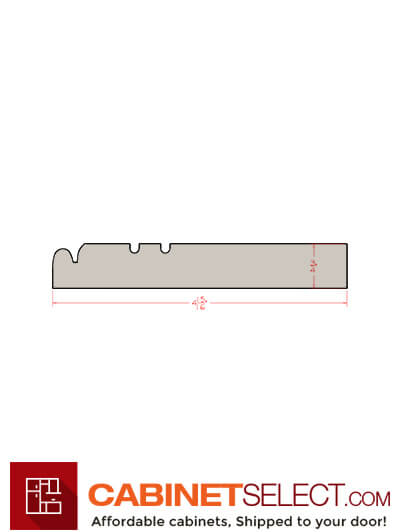 CAS-FBM: Casselberry Saddle Baseboard Molding