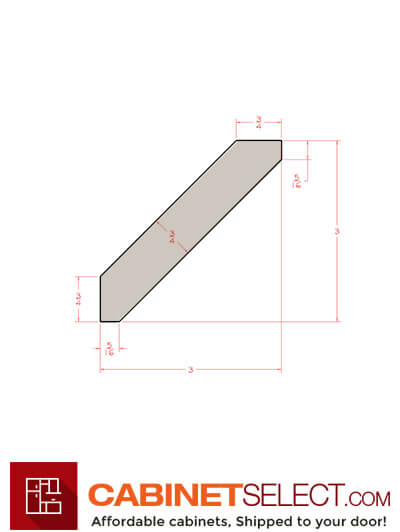 OS-LACM8: Oxford Green 96″ Crown Molding