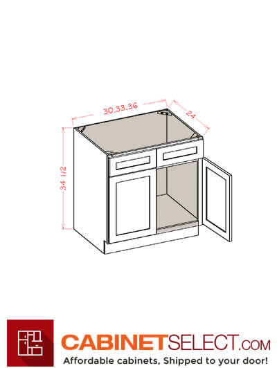 CAS-SB36: Casselberry Saddle 36″ Sink Base Cabinet