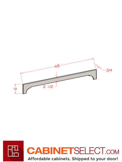 TD-VACR48: Torrance Dove Crown Valance