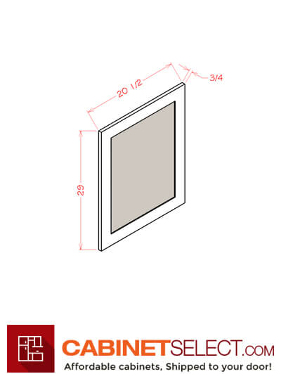 CAS-VDEP: Casselberry Saddle Vanity Decorative Side Panel