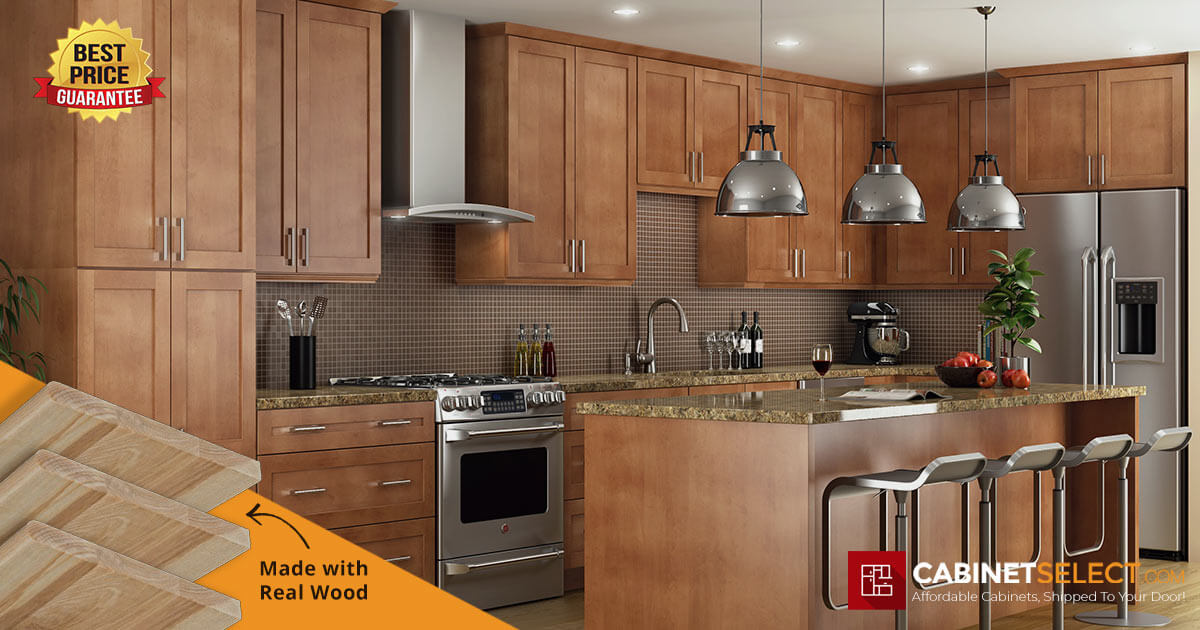 Wood Kitchen Cabinets | Wood Cabinets | CabinetSelect.com