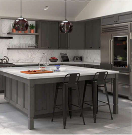 Grey Cabinets | Ready to Assemble Grey Cabinets
