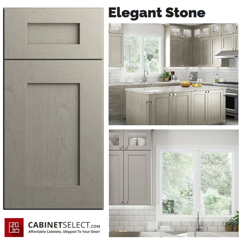 Cnc Cabinetry Elegant Stone Shaker Cabinets