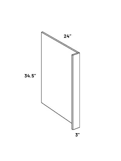 EB23-DWR3: Elegant Stone – Dishwasher Panel