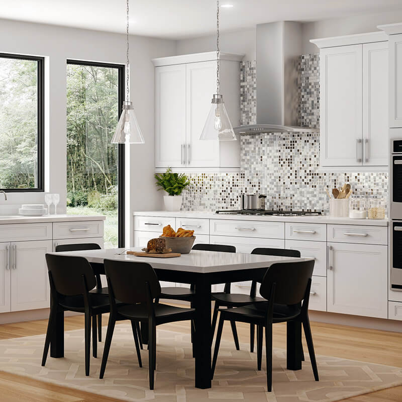 Fashion White Rta Kitchen Cabinets | CabinetSelect.com