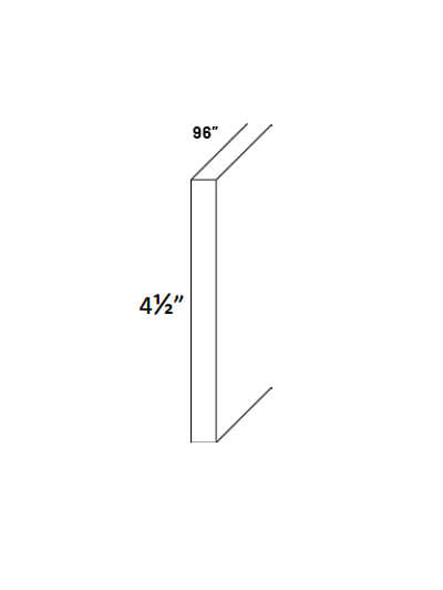 EB23-TKS: Elegant Stone – 96″ Long by 4.5″ High Toe Kick Board