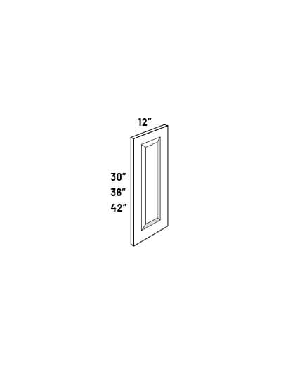 EB21-WDE1242: Elegant Ocean Blue – 42″H Wall Decorative End Panel