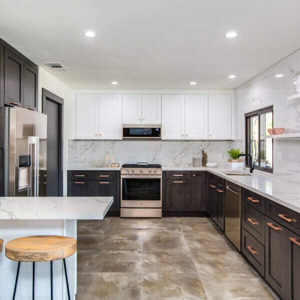 Greystone Shaker Cabinet Side | CabinetSelect.com