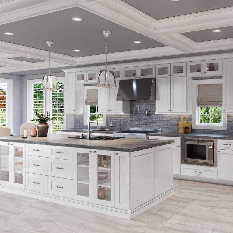 Shaker White Kitchen