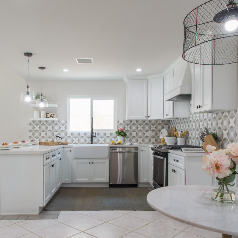Uptown White Kitchen 1