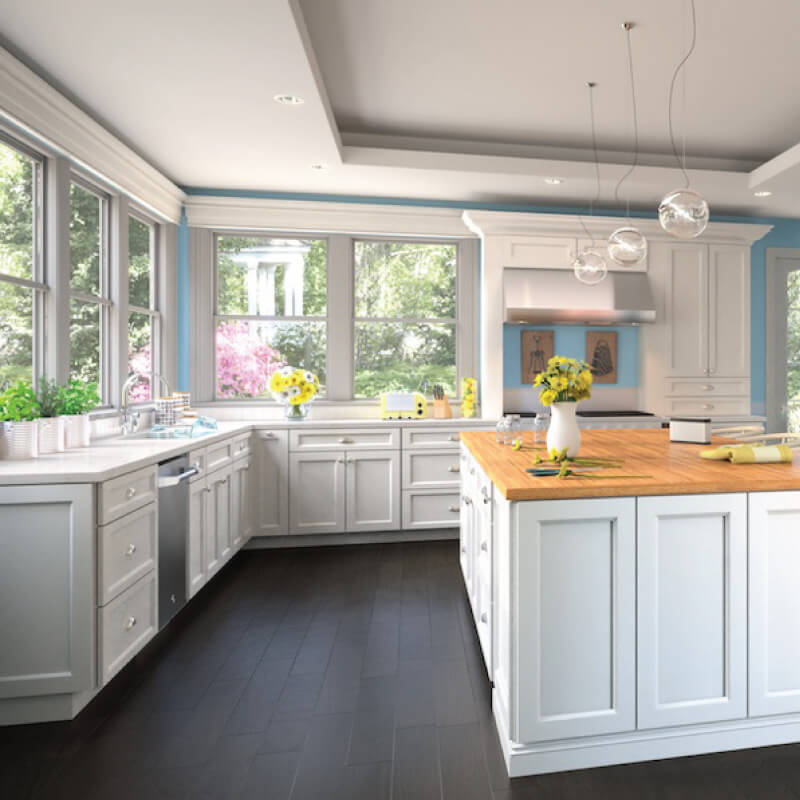 Uptown White Kitchen