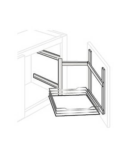UB-APPPULL: Upton Brown Above-Appliance Pull out Unit