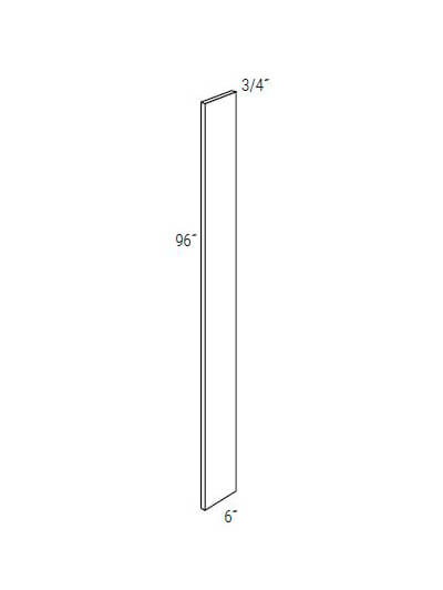 UB-TF696: Upton Brown Tall Filler 6″W x 96″H