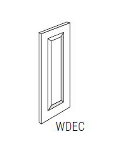 UB-WDEC30: Upton Brown Wall Decorative End Panel 12″W x 30″H