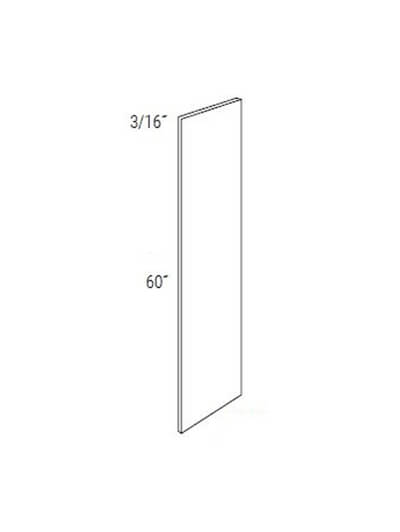 Bay Shaker Light Grey 1/4x12x60 Wall Skin
