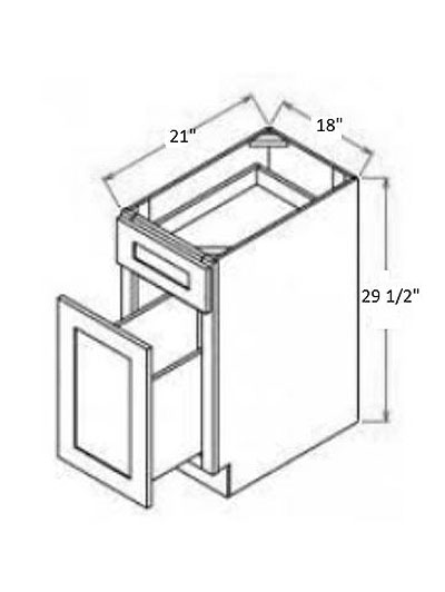 Rockport Grey 18″x29″ File Cabinet Base