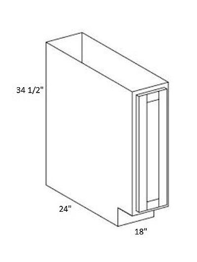 Rockport White 18″ Full Height Base Cabinet