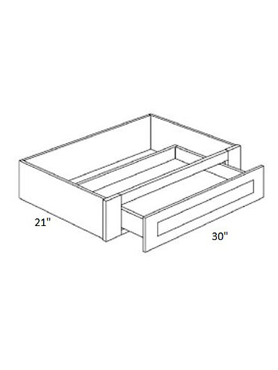 Rockport Grey 30″  Vanity Knee Drawer
