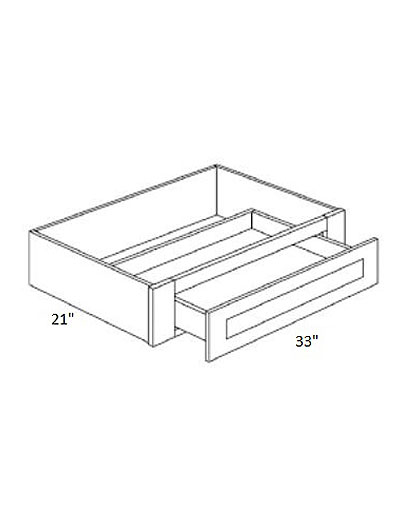 Rockport Grey 33″  Vanity Knee Drawer