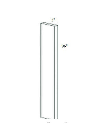 Rockport Grey 3″x96″ Tall Filler