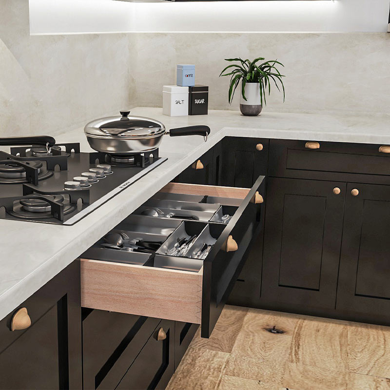 Black Shaker Kitchen Cabinets | CabinetSelect.com