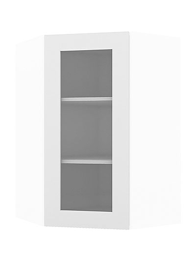 Ice White Shaker Wdc24302gd Glass Door