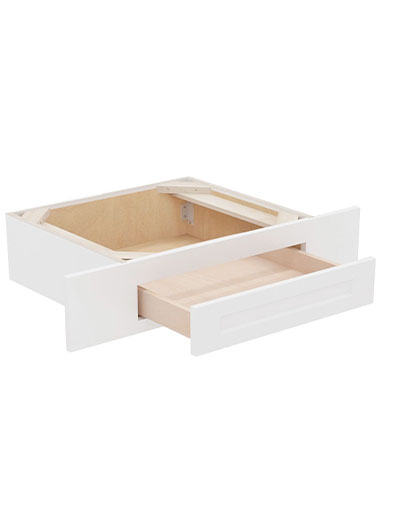 WS-VKD36: Shaker White 36″ Vanity Knee Drawer