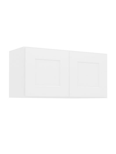 Shaker White W3015 Bridge Cabinet Closed