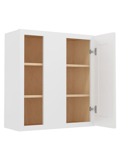 WS-WBC2730: Shaker White 27″ Wall Blind 30″ High Cabinet