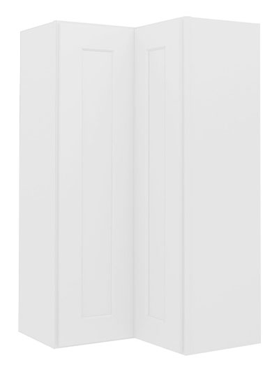 Shaker White Wer2442 Wall Easy Reach Cabinet Closed